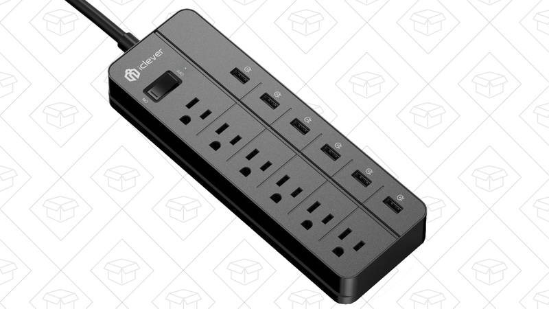 iClever 6 AC/6 USB Power Strip, $19 with code CLEVER66